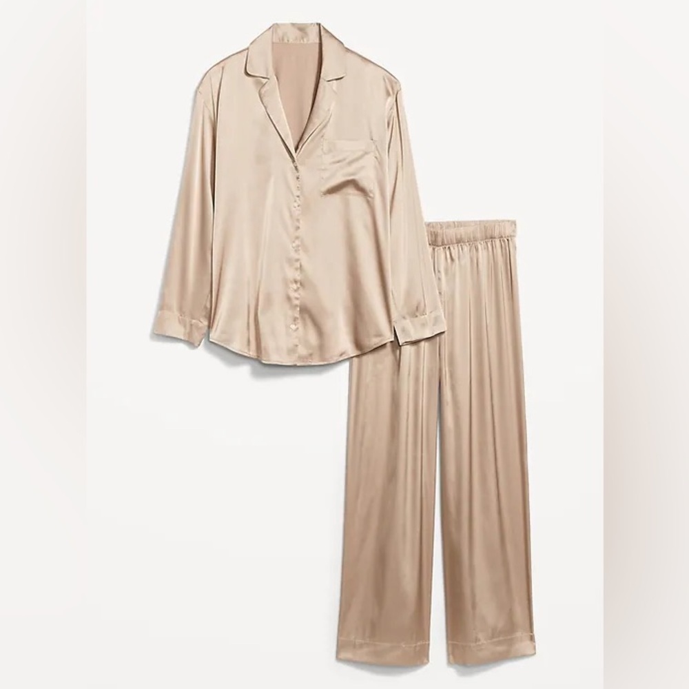 Old Navy Satin Pajama Set